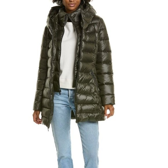 Tahari Jackets & Blazers - 🎄HOLIDAY SALE🎄 Tahari Cleo Puffer Coat Dark Olive Size M